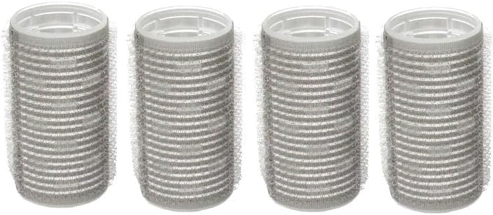 DAISO Magic Curler 3Cm - 1.18In - Set of 4 Grey Hair Curlers - Image 1